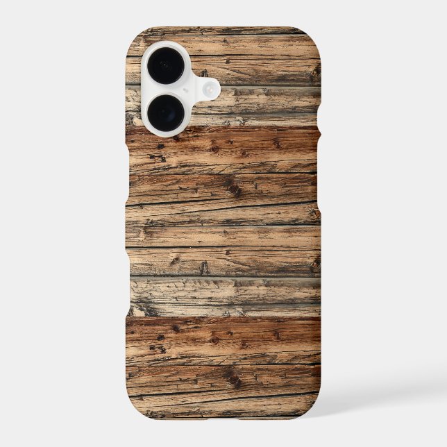 Faux rustic wooden Case-Mate iPhone case (Back)
