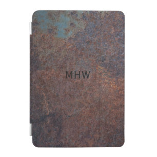 Faux Rusty Metal custom monogram device covers