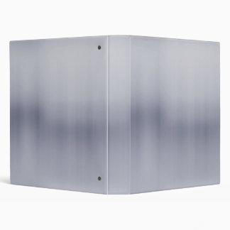 Faux Shiny Brushed Aluminum Textured Binder