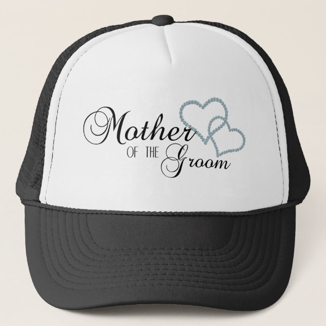 Faux Show Mother of the Groom Trucker Hat (Front)