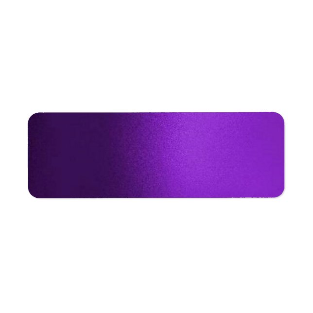 Faux Silk Purple Solid Lable Label (Front)