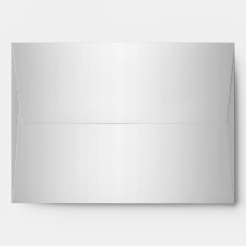 faux Silver Envelope 5 x 7