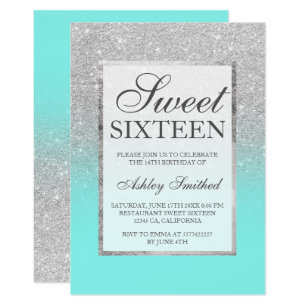 Sweet Sixteen Invitations Under $1 1