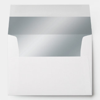 Faux Silver Lined Envelope