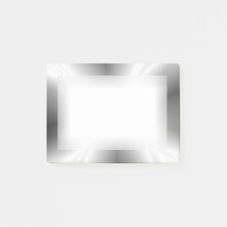 Faux Silver Metallic Post-it® Notes