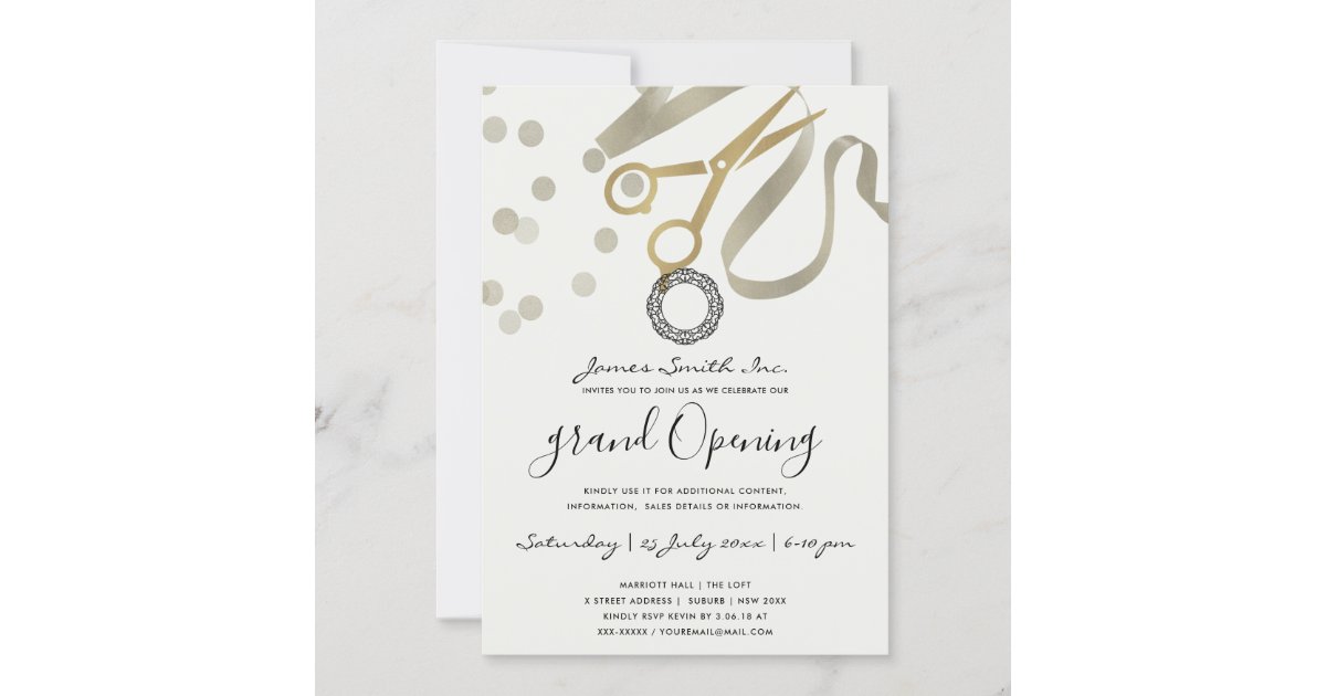 Invitation Card Opening Ceremony: A Guide to Creating Memorable