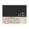FAUX Silver Sequins Black Salon Gift Certificate