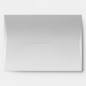 Faux Silver Sequins Envelope (Back (Top Flap))