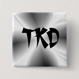 Faux Silver TKD Button
