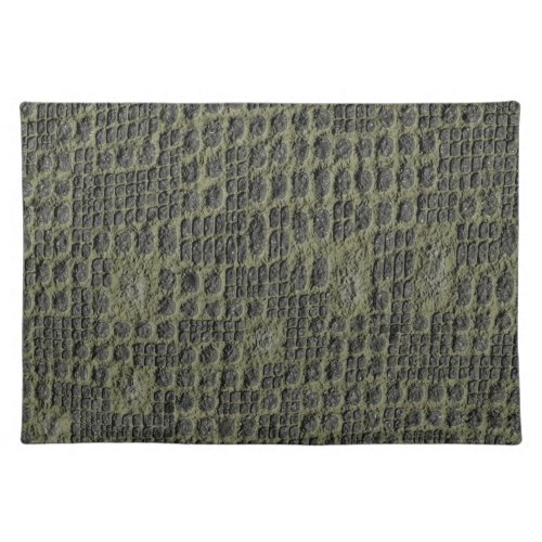 Faux Snake Skin Cloth Placemat
