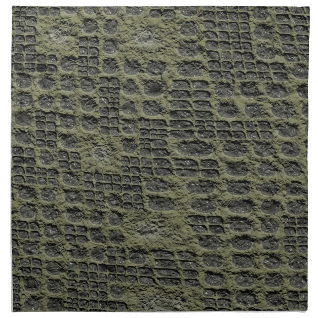 Faux Snake Skin Napkin (Front)