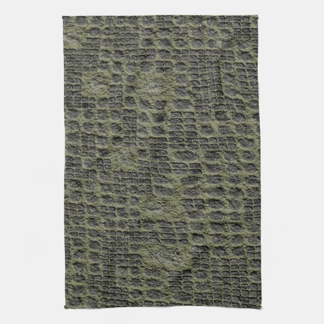 Faux Snake Skin Towel (Vertical)