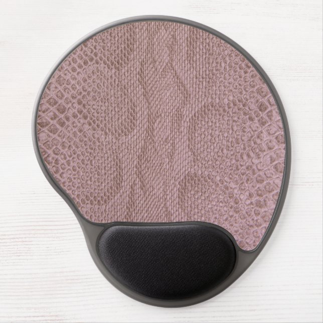 Faux Snakeskin  Gel Mouse Pad (Front)