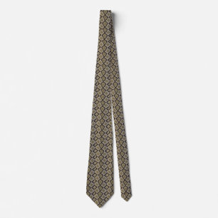 Faux Snakeskin leather Neck Tie