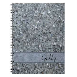 Faux Sparkle Notebook