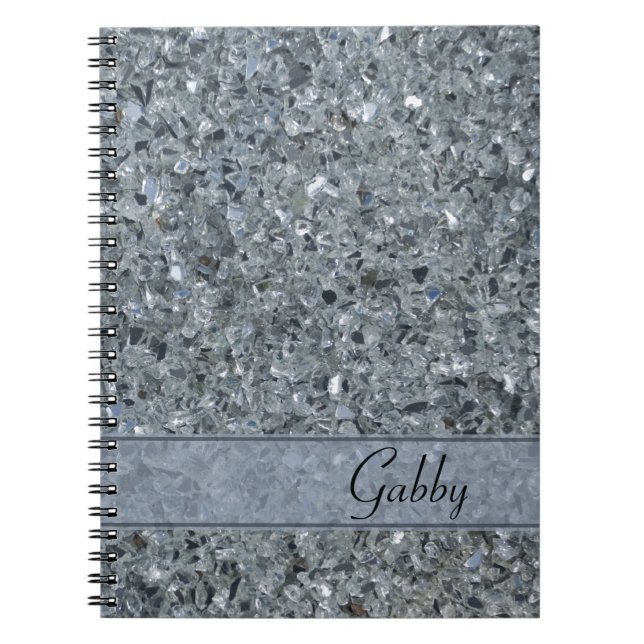 Faux Sparkle Notebook (Front)