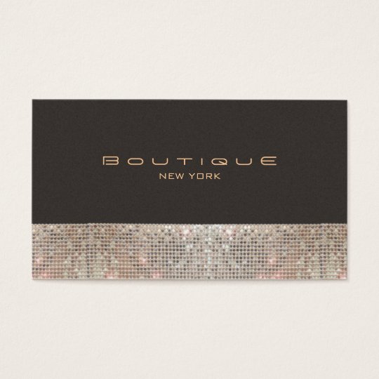 FAUX Sparkling Sequins And Suede Fashion Boutique Business