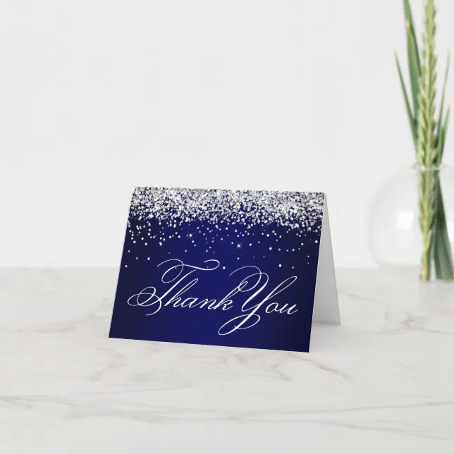 Decorably 24 Pack Glittery 6x4in Rose Gold Thank You | Ubuy - View #2
