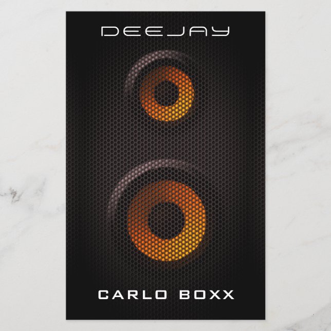 Faux speaker  flyer (Front)