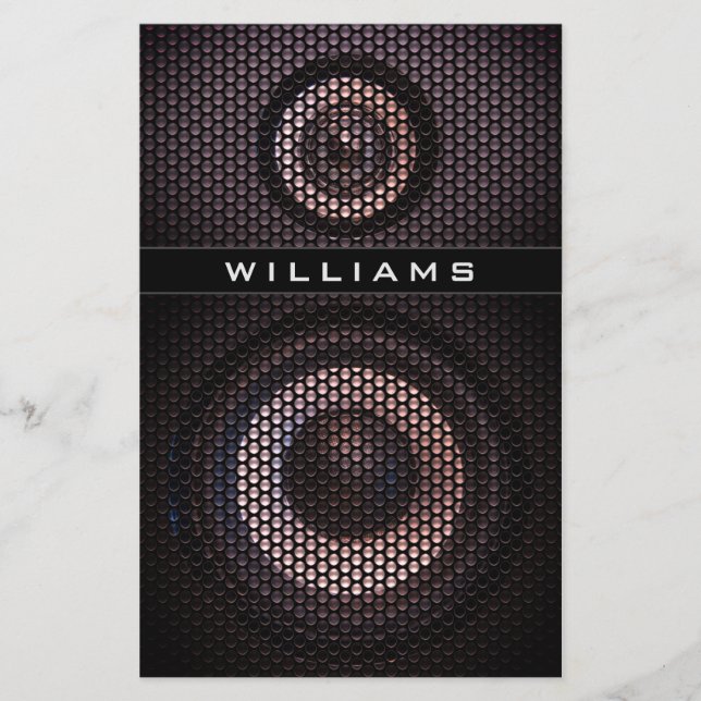 Faux speaker looks flyer (Front)