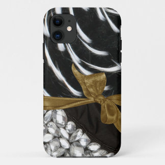 Faux Spiked Fur & Jewels Iphone 5 Case