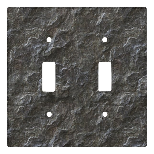 Faux Stone II Light Switch Cover (Front)