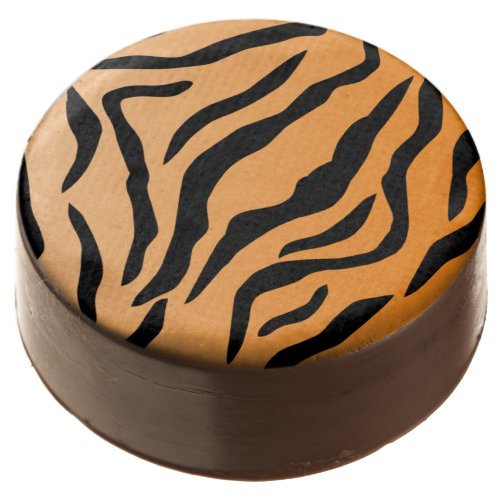 Faux Tiger Print Chocolate Covered Oreo