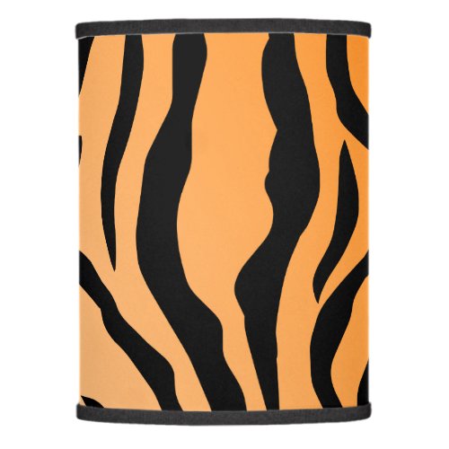 Faux Tiger Print Lamp Shade