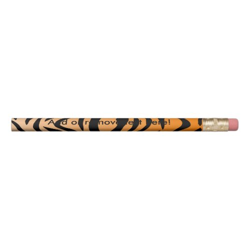Faux Tiger Print Pencil