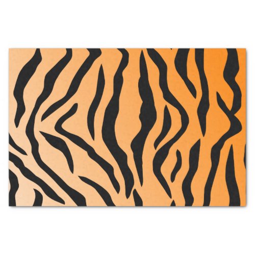 Faux Tiger Print Tissue Paper