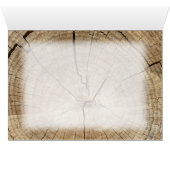 Faux Tree Rings Background Cards (Inside Horizontal (Bottom))