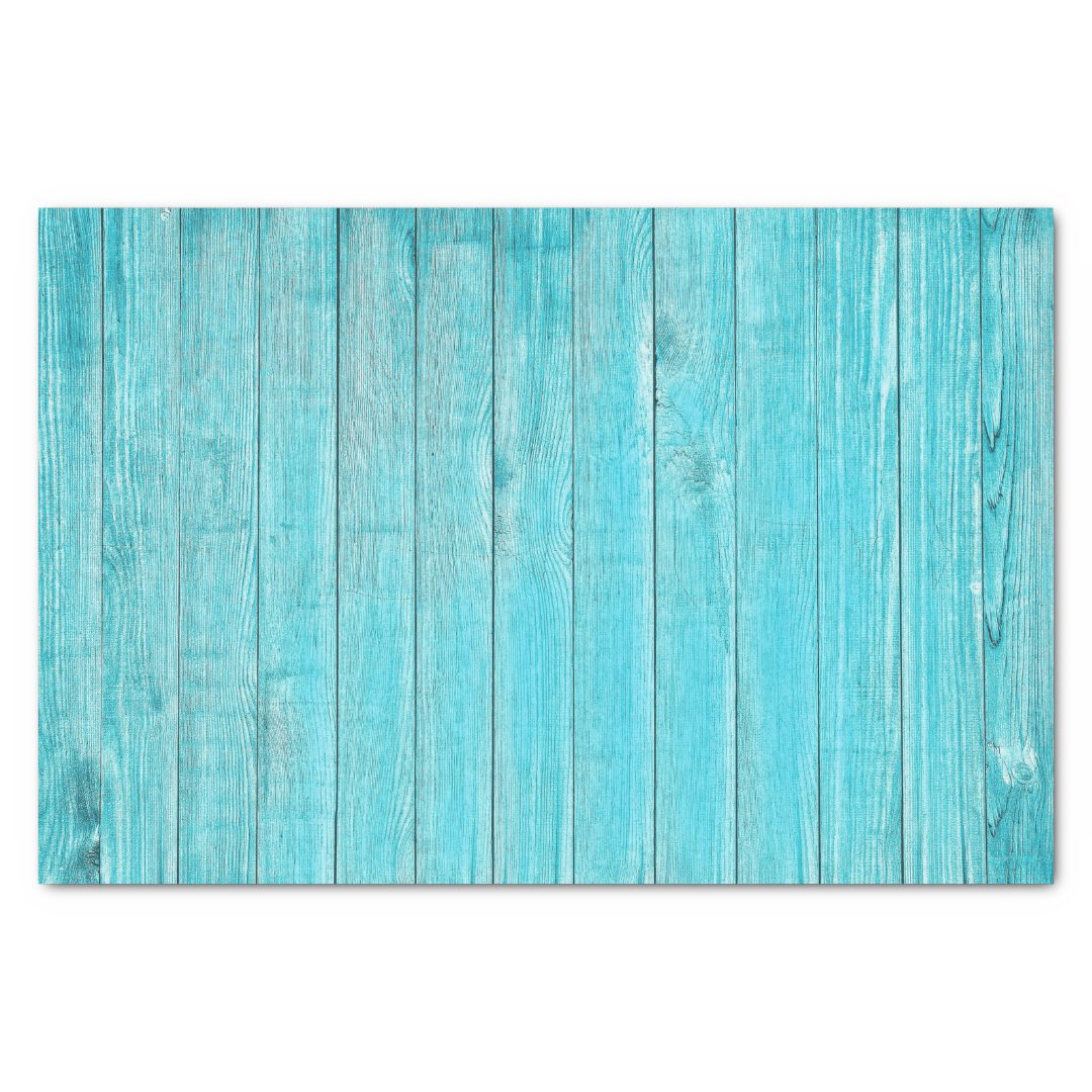 Faux Turquoise Beachwood Background Decoupage Tissue Paper Zazzle