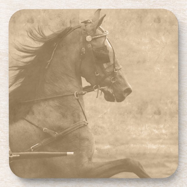Faux Vintage Hackney Coaster (Front)