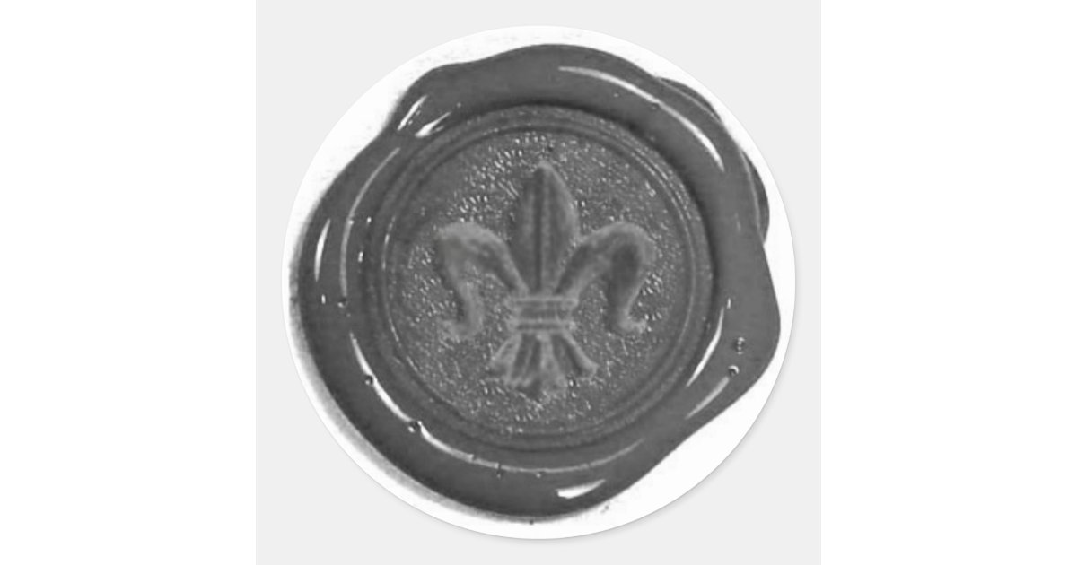 Faux Wax Seal Zazzle