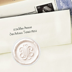 Faux Wax Seal Deep Impression Cream