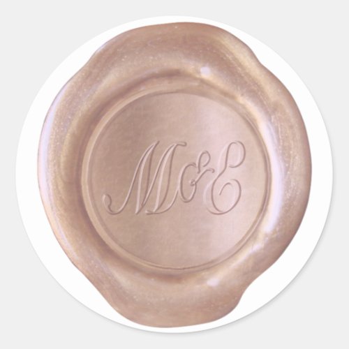 Faux Wax Seal _ RoseGold _ ME_Custom