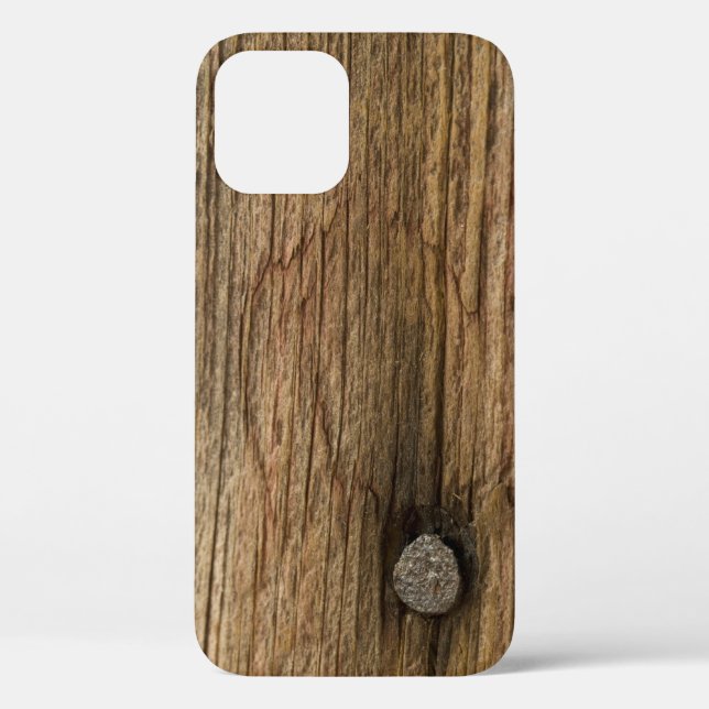 Faux Weathered Barn Wood Case-Mate iPhone Case (Back)