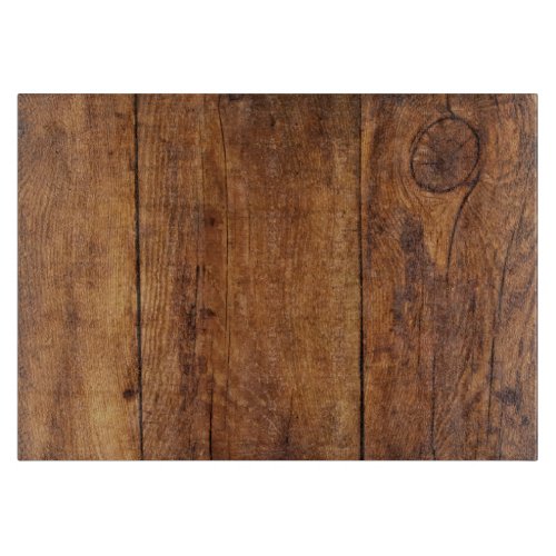 Faux Weathered Barn Wood Cutting Board