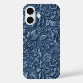 Faux Western wood pattern tiled iPhone 16 Case