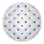  Faux White Gold Knobs Ceramic Draw Pull