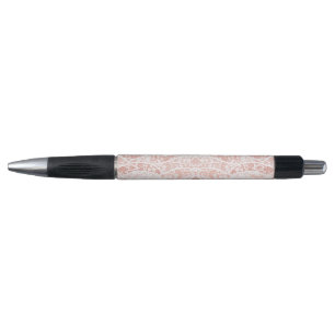 Faux White Lace Fishnet Pen Gift