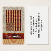 Faux wood American flag (Front & Back)
