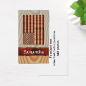 Faux wood American flag (Desk)