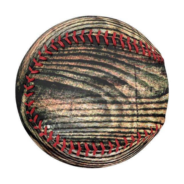 Faux Wood Baseball (Front Left)