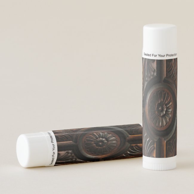Faux Wood Carving Abstract Lip Balm