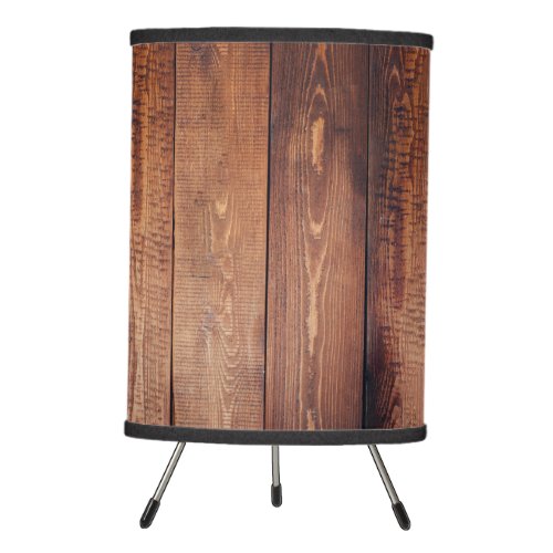 Faux Wood Grain Country Chic Table Lamp