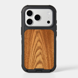 Faux wood grain pattern otterbox  iPhone 17 pro case