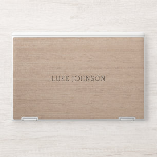 Faux Wood HP Laptop Skin