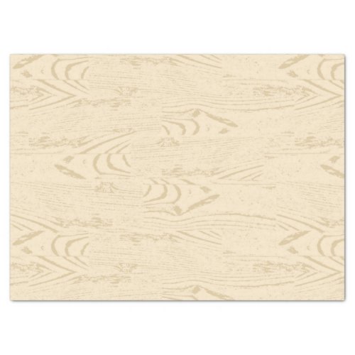 Faux Woodgrain Wood Panels Board Graphic Tissue Paper