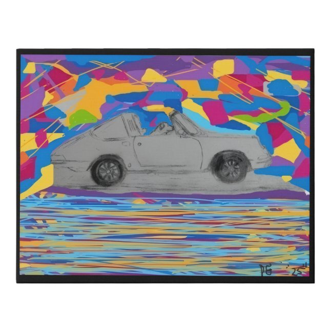 Faux Wrapped Canvas (Front)